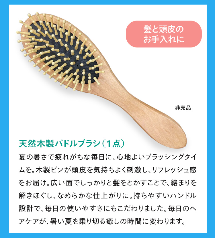 バンブーパドルブラシ