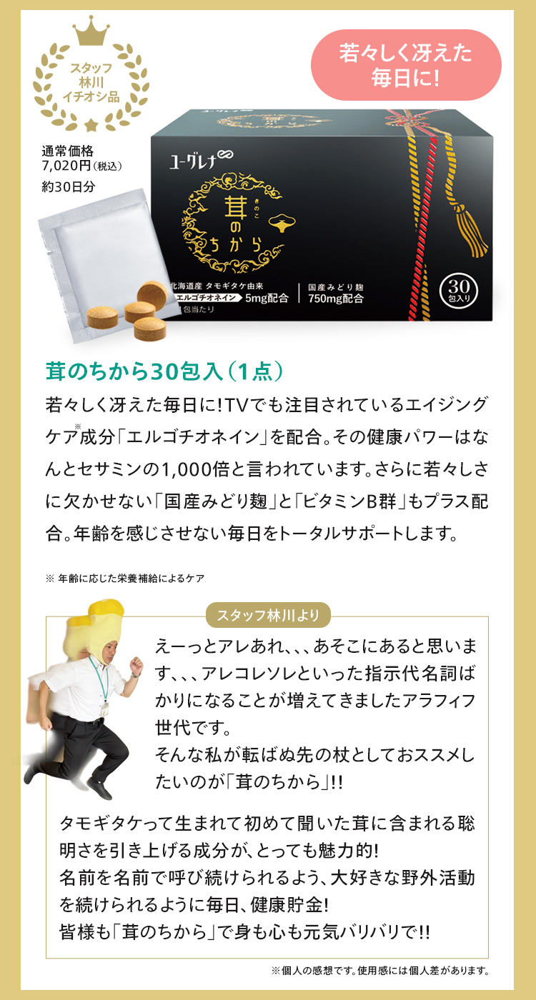 茸のちから30包1点